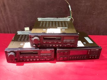 Clarion Made For SAAB Car Radios Lot Of 3