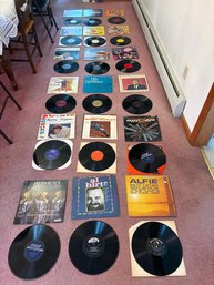 Large Group Of Vinyl Records