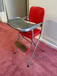Vintage Metal High Chair