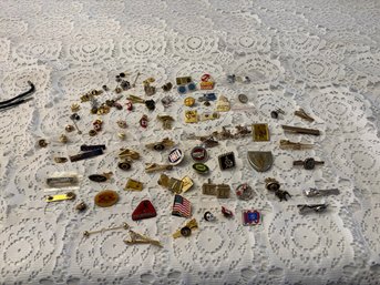 Large Group Of Collectible Pins