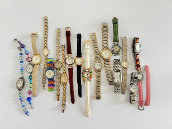 Collection Of 18 Ladies Watches