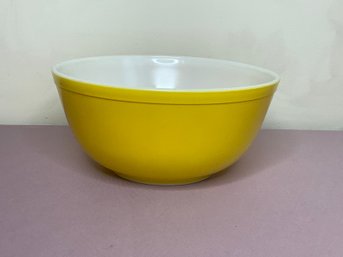 Vintage Yellow Pyrex Mixing Bowl