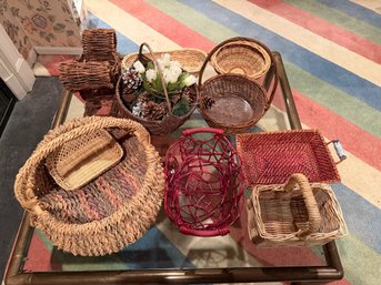 Lot Of Baskets