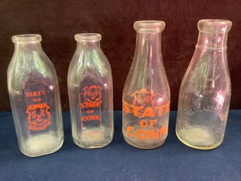 Vintage Milk Bottle Lot #2