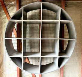 Large Metal Industrial Wall Shelf