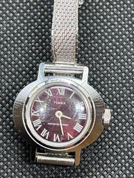 Vintage 1972 TIMEX SPRITE Mid-century Modern Ladies Watch