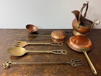 Brass And Copper Decor