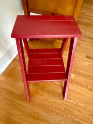 Pottery Barn Kids Red Step Stool
