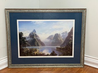 Ivan Clarke 'Milford Sound - Fiordland' Signed & Numbered Print