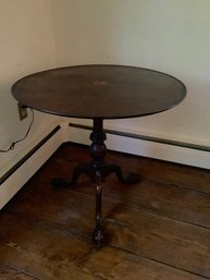 Round Wooden Drop Table