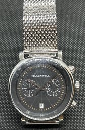 Never Worn Men's BLACKWELL 'HUDSON MILANESE' Chronograph