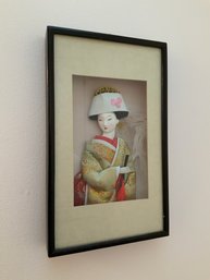 Geisha Shadow Box Art