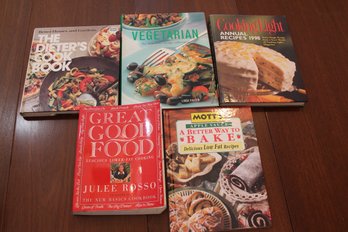 5 Cookbooks, Lighter Cooking