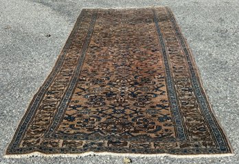 A Vintage Tabriz (Persian) Wool Runner