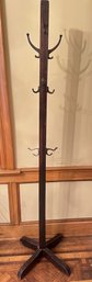 Vintage Solid Wood Coat Rack