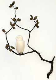 David Wiseman, La Lechusita, Or Owl On A Branch, Gallery Price $25,000