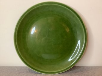 The Paden City Pottery Co. Green Plate