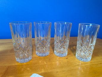 Marquis By Waterford Markham Hi-ball Glasses Set Of 4 W Box