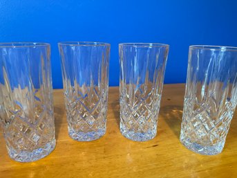 Marquis By Waterford Markham Hi-ball Glasses Set Of 4 W Box