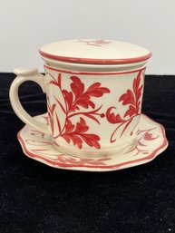 Andrea By Sadek Tea Cup And Saucer
