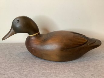 Wooden Duck Decoy #2