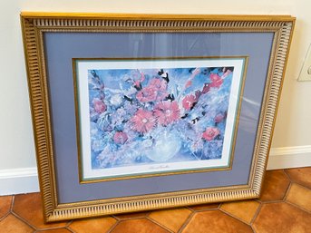 'lilac And Vermillion' By Carol A Wallace A/P 17/25