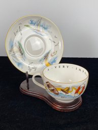 Royal Worcester Plate And Cup Set