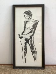 Framed Nude Women Art