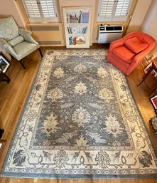 Nourison India House Area Rug 100 Percent Wool, Hand Made In India (8 By 10 Feet)