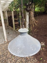 Galvanized Pendant Light