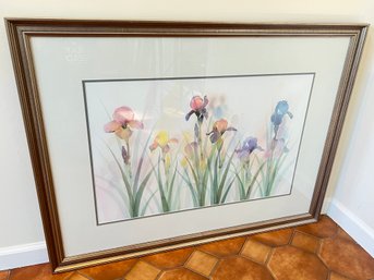 Large Signed Watercolor