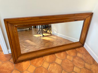 Large Antique Ogee Frame Mirror