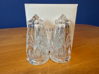 Marquis By Waterford Canterbury Salt & Pepper Set W/ Box