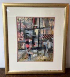 Framed Watercolor By Jane Oliver