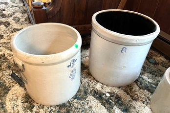 6 Gallon And 8 Gallon Crocks