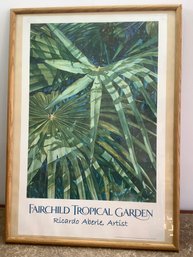 Fairchild Tropical Garden Ricardo Aberle, Artist Framed Poster