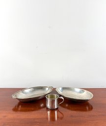 Mixed Sterling Silver Group Reed & Barton, Rogers And Unmarked 539.5grams