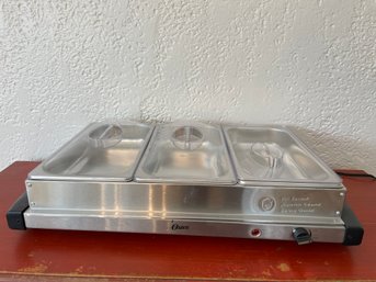 Oster Buffet Servers Stainless Steel Food Warmer