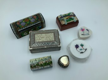 Souvenir Boxes From Around The World