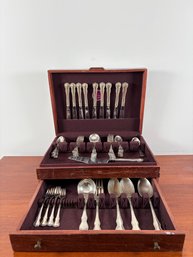 Towle Sterling Silver French Provincial Pattern Flatware Set Over Over 80ounces