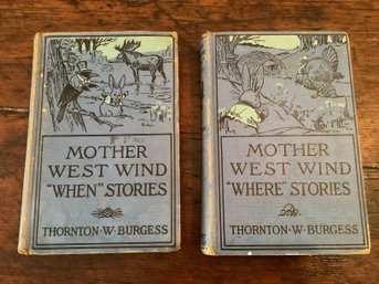 Mother West Wind 'when' & 'Where' Story Books