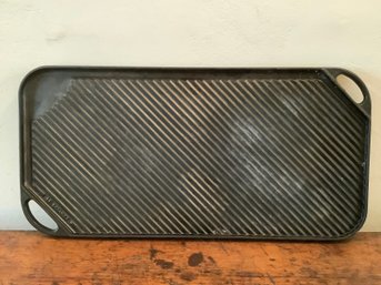 Le Creuset Double Burner Cast Iron Griddle