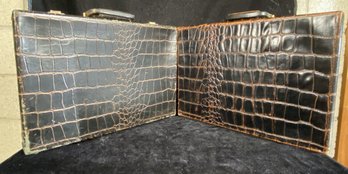 Vintage Attache Suitcase Set