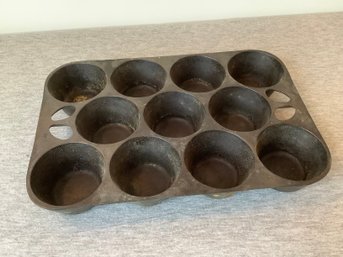 Cast Iron Muffin Pan
