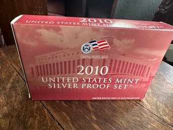 2010 United States Mint Silver Proof Set