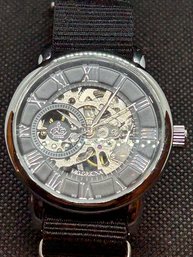 Men's MG ORKINA Mechanical Wristwatch With Skeletal Dial