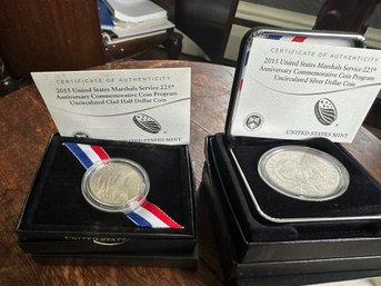 United States Mint 2015 United States Marshals Service 225th Anniversary Commemorative Coin