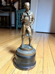 Early 20th Century THE IDEAL SCOUT Sculpture- Boy Scouts Of America