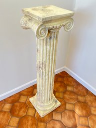 Stunning Plaster Pedestal Stand
