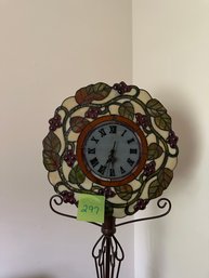Stained Glass Lamp/clock